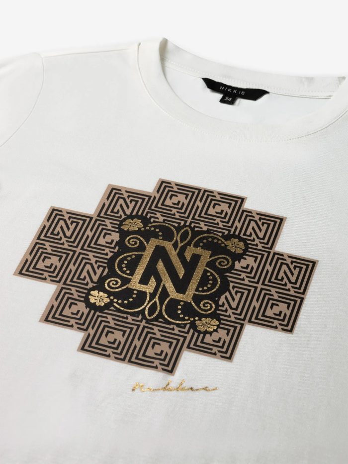 NIKKIE N MONOGRAM T-SHIRT