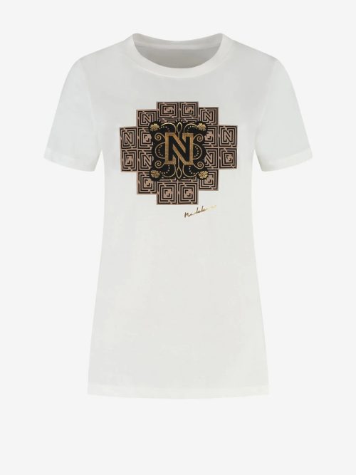 NIKKIE N MONOGRAM T-SHIRT