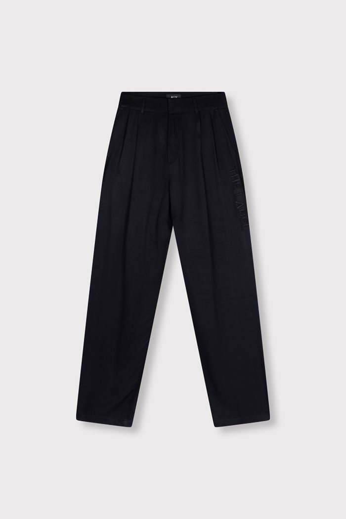 ALIX THE LABEL WOVEN FLOWY TWILL PANTS