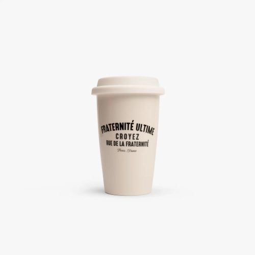 CROYEZ FRATERNITÉ CERAMIC COFFEE CUP