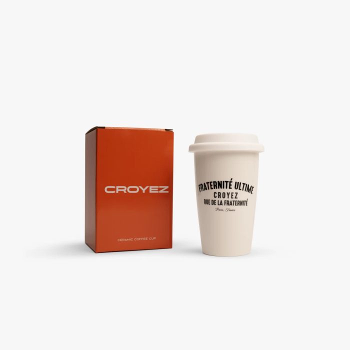 CROYEZ FRATERNITÉ CERAMIC COFFEE CUP