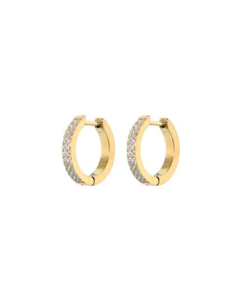 JULI DANS JEWELS HUGGIES EARRINGS - GOLD