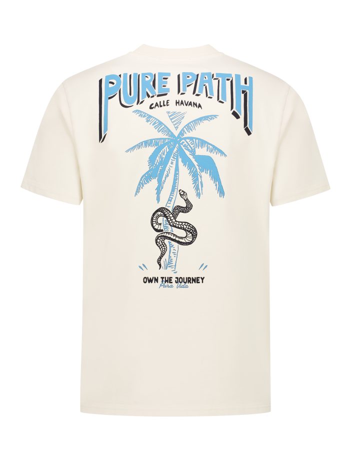 PURE PATH LOOSE FIT CREWNECK SS T-SHIRT